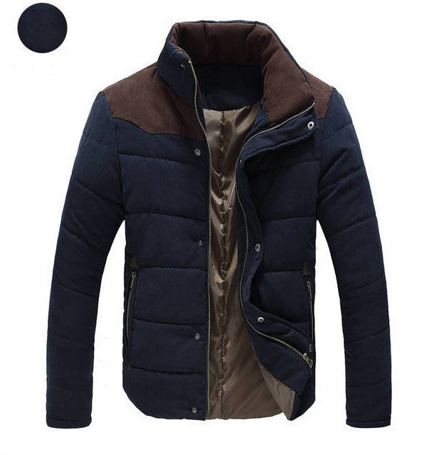 Warm Causal Parkas Male Outerwear Windbreak Jacket
