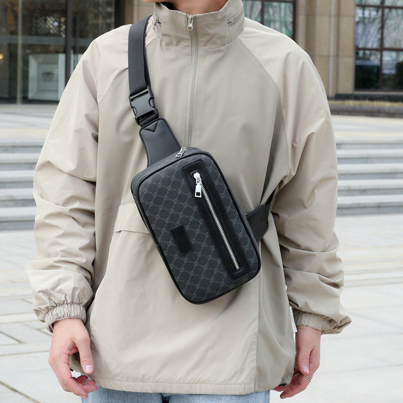 Chest Printed Light Luxury Cross-border Shoulder Bag Casual