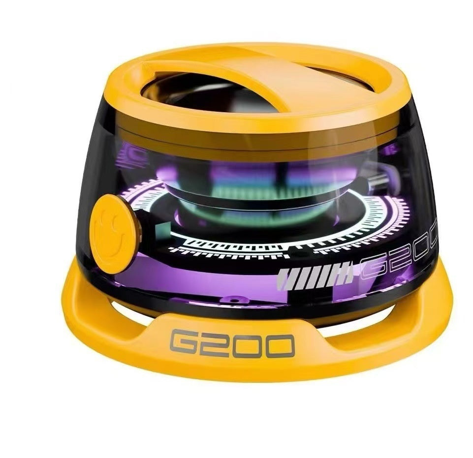 Portable Bluetooth Lighting Speaker (BT5.3) 7 Hours Playback Magnetic Phone Holder
