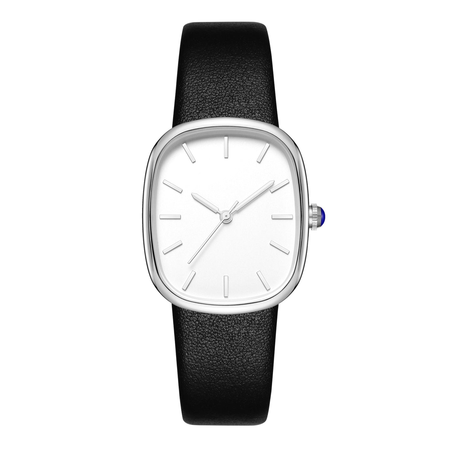 Elegante kleine quadratische Platte Damen neue Quarz Gürteluhr