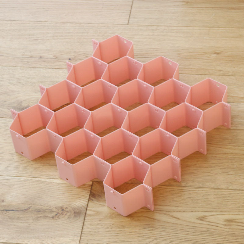 DIY Kunststoff-Wabenschubladen-Trennwandfach-Aufbewahrungsbox