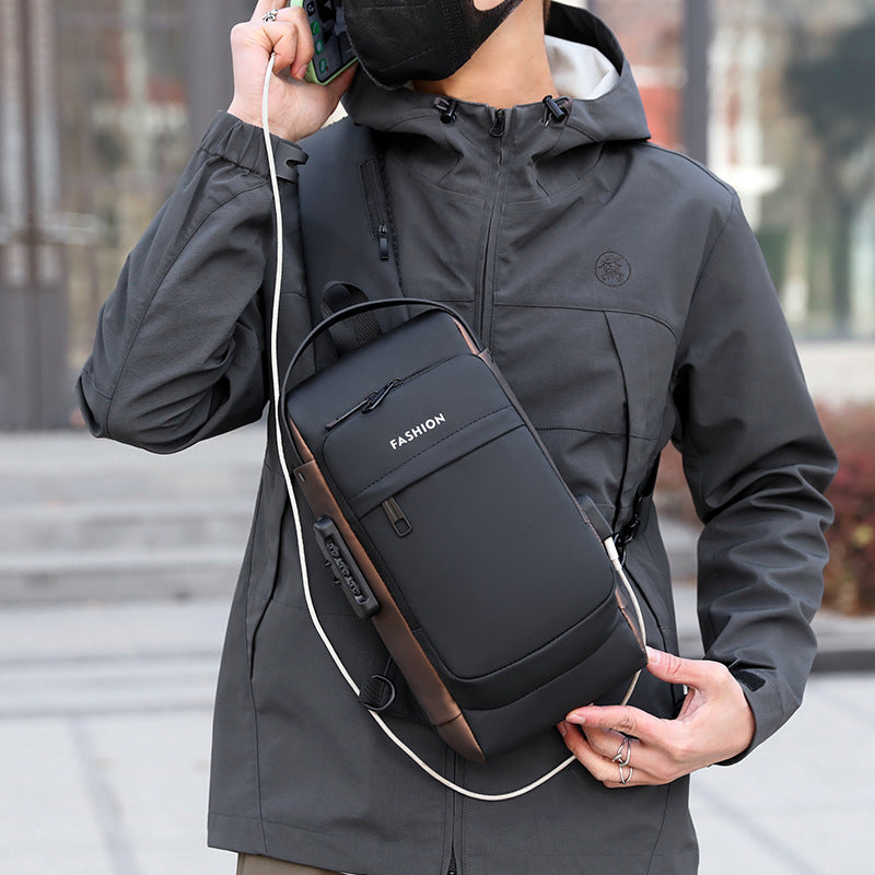 Password Protected Leisure Bag With Large Capacity