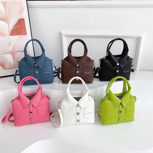 New Cloth Style Simple And Versatile Shoulder Crossbody Handbag