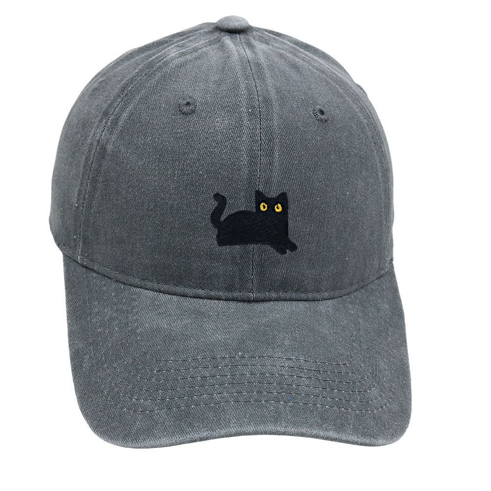 Retro Distressed Men And Women Peaked Cap