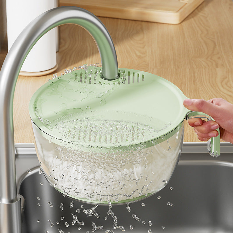 Multifunctional Drainage Basin For Domestic Kitchen Rice Fruit Washing