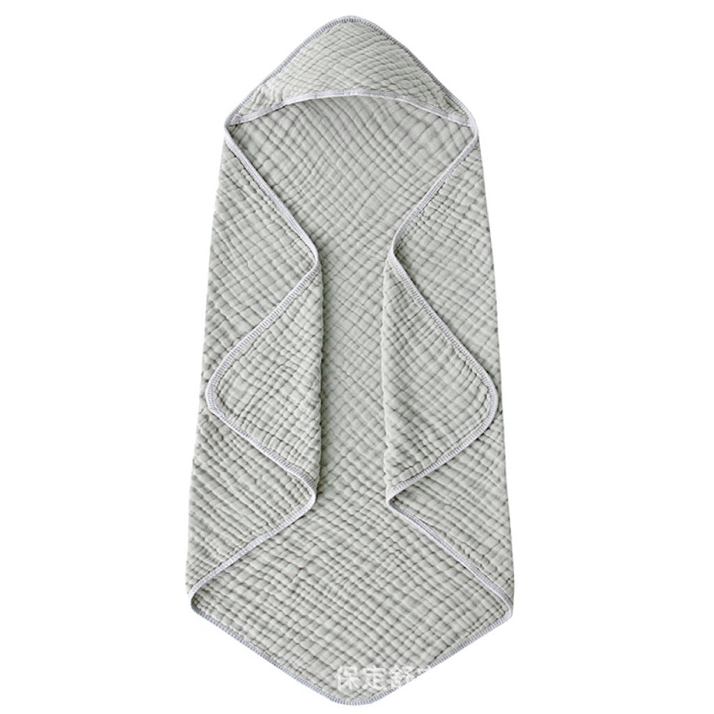 Hooded Baby Towels For Newborn Muslin Cotton