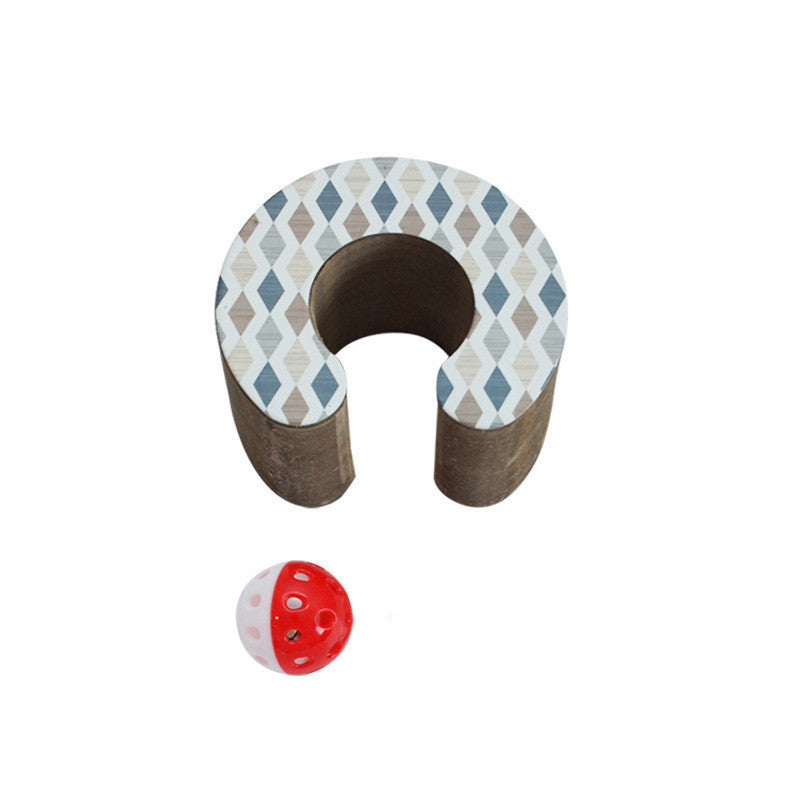 Organ Corrugated Paper Wear-resistant Non-flaking Foldable Cat Scratching Board