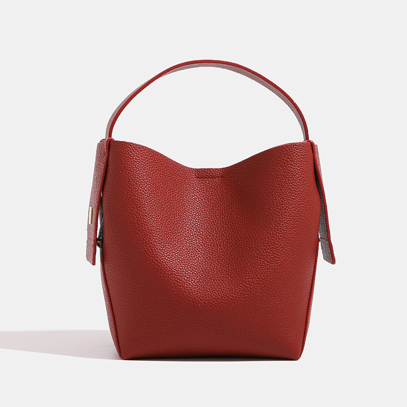 Simple Vintage Commuter Women Crossbody Luxury Leather Bag