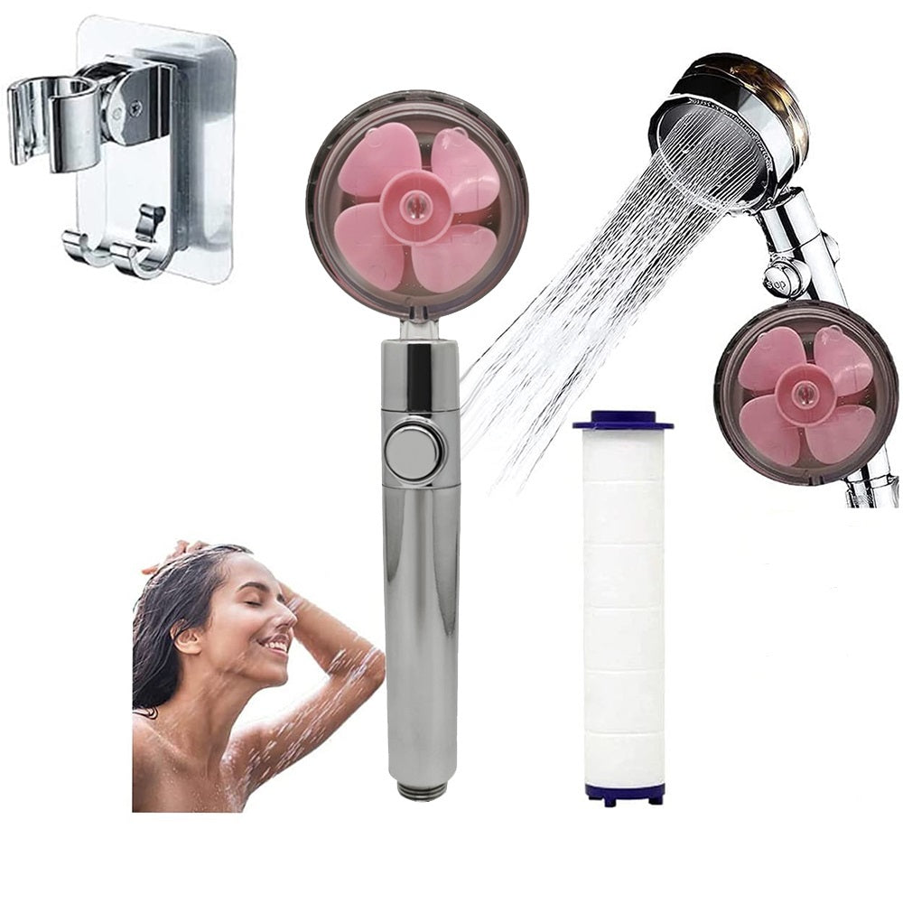 Propeller Driven Shower Head