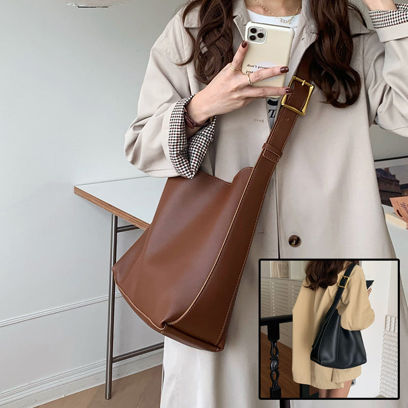 Women's Shoulder Minimalist PU Leather Bag