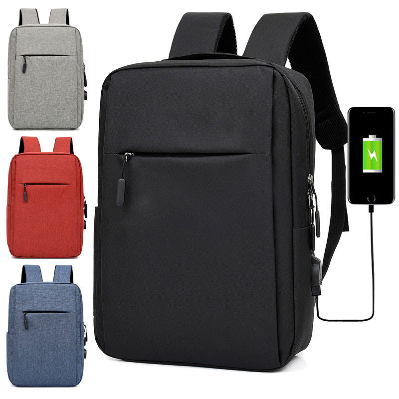 Simple Backpack With USB Charging Option