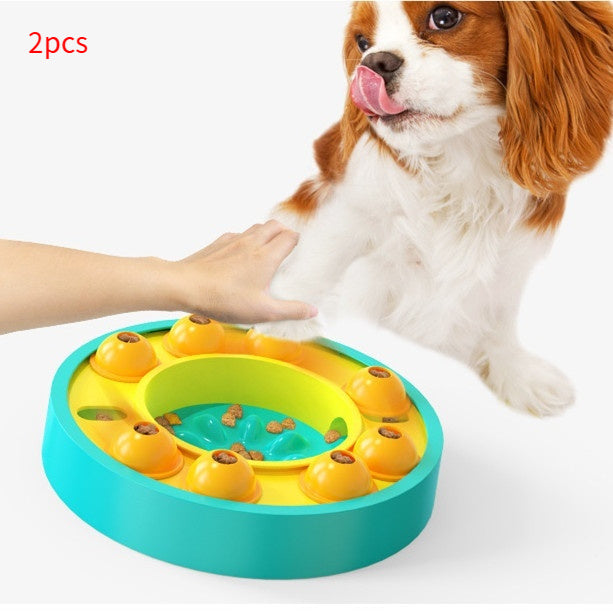 Hundespielzeug, Puzzlespielzeug, Slow Feeder, interaktiver Futterspender für Welpen, erhöht den IQ