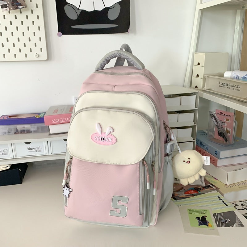 Harajuku Grundschultasche mit großem Fassungsvermögen