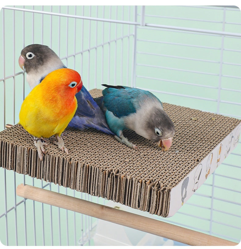 Layer Pie Haustierbettmaterial für Vogelhaustiere