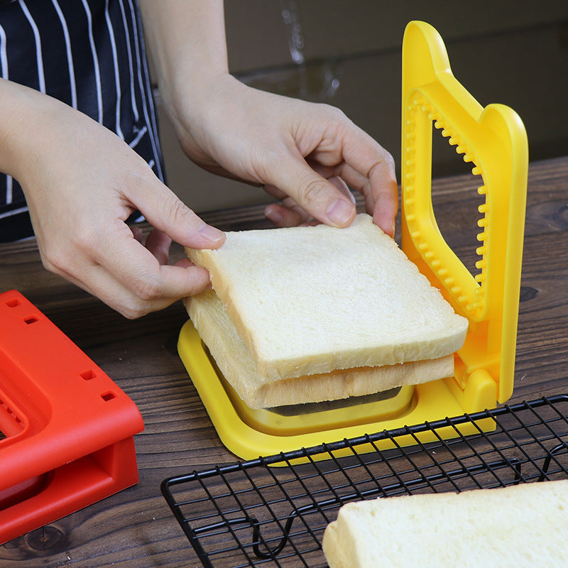 クリエイティブな朝食作りサンドイッチカッターヘミングスクエアサンドイッチ