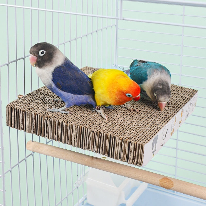 Layer Pie Haustierbettmaterial für Vogelhaustiere