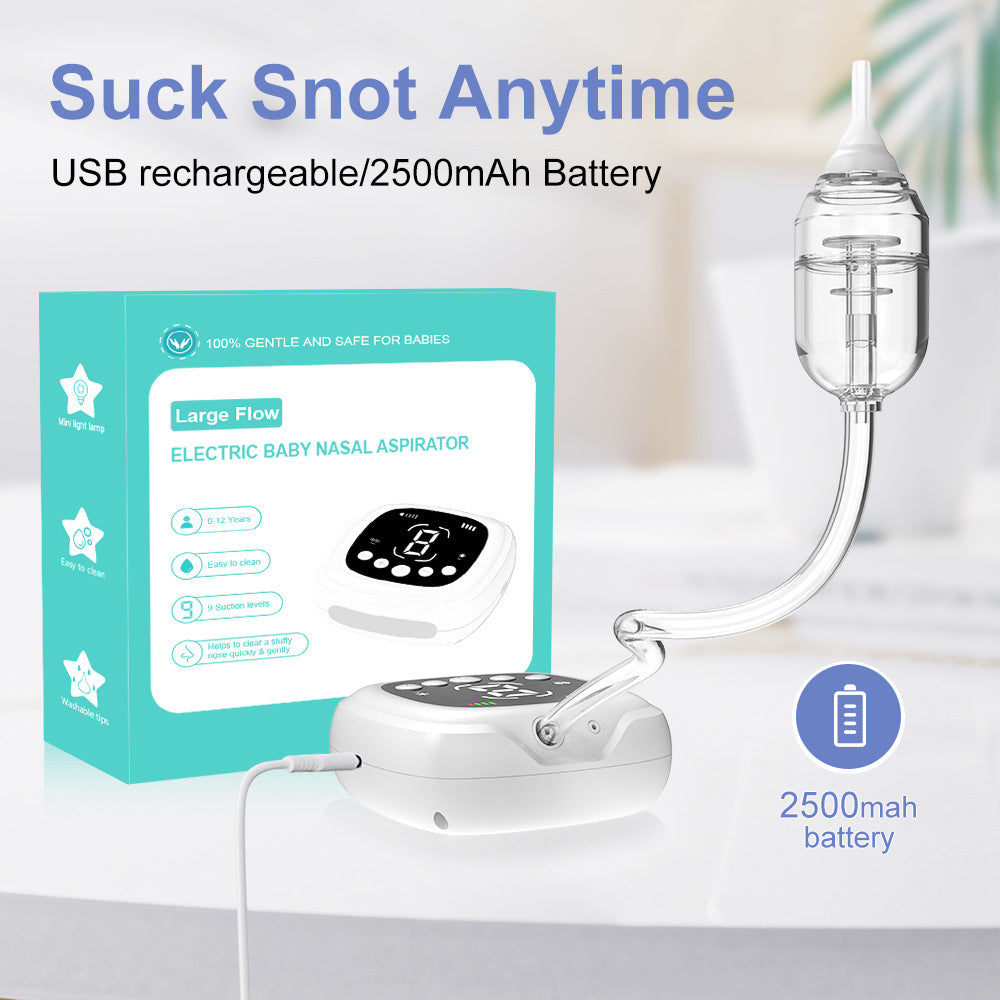 Elektrischer Nasensauger Babyprodukte Nasenhöhlenreiniger