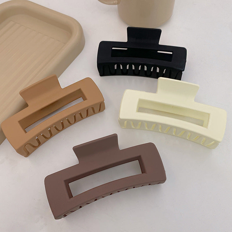 Women's Simple And Versatile Solid Color Hair Claw