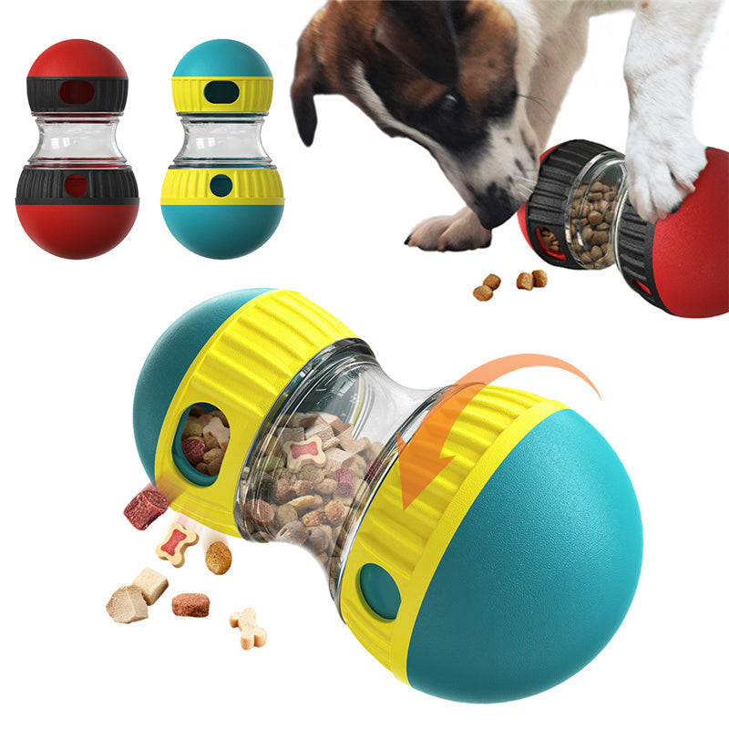 Hundespielzeug mit Futterausgabebecher, auslaufender Futterball, Puzzle-Spielzeug, interaktiv, langsames Füttern, Magenschutz, Intelligenzsteigerung, Haustierspielzeug, Haustierprodukte