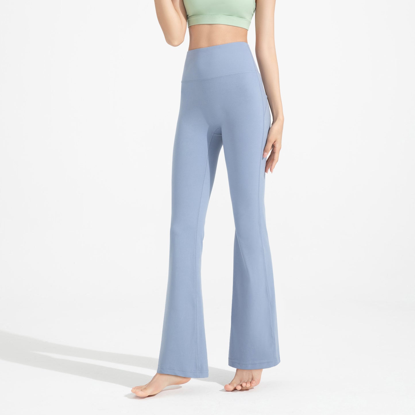 LYCRA BELL-BOTTOM YOGA PANTS