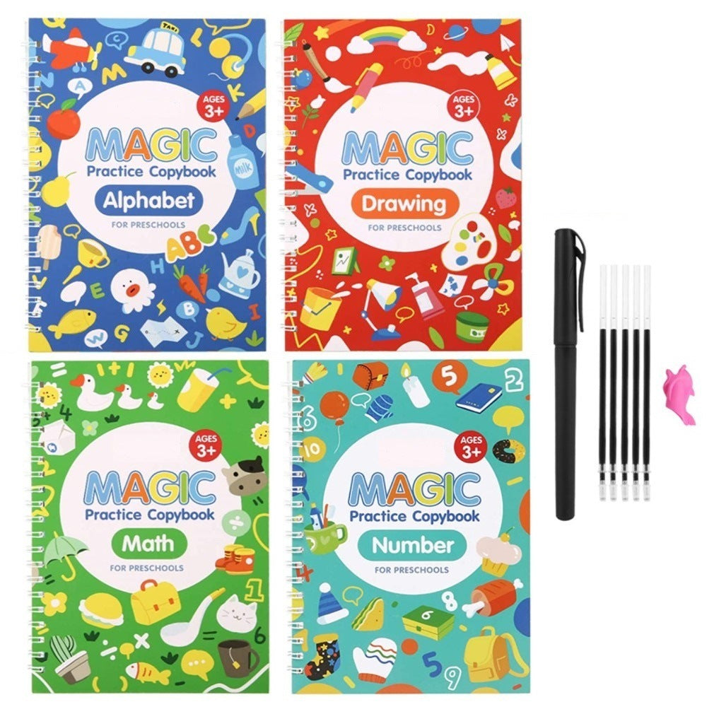 Kids Full English version of calligraphy stickers