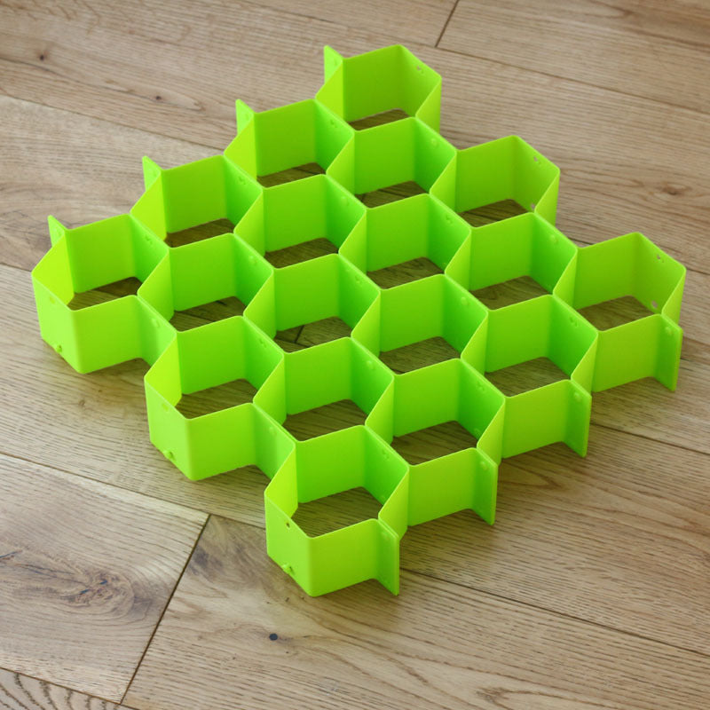 DIY Kunststoff-Wabenschubladen-Trennwandfach-Aufbewahrungsbox