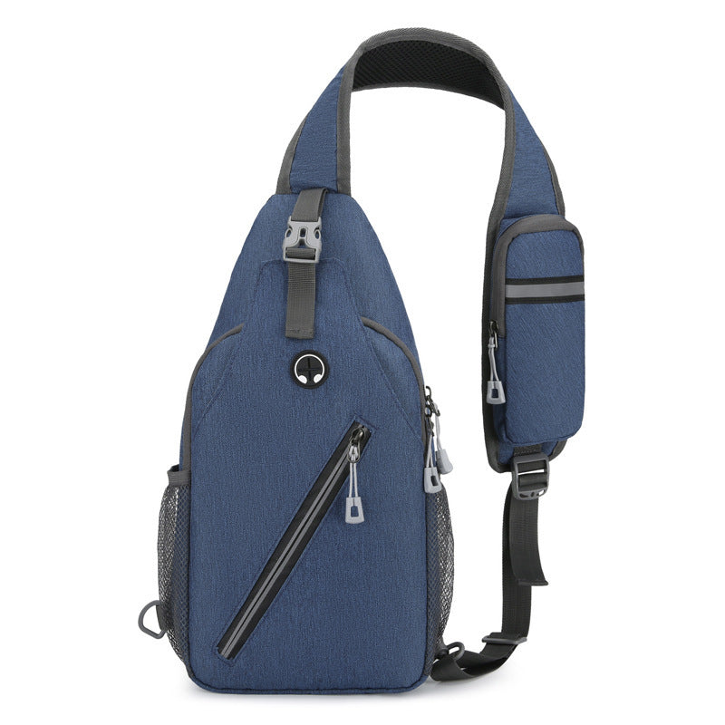 New Hard-Wearing Canvas Shoulder Messenger chest Bag