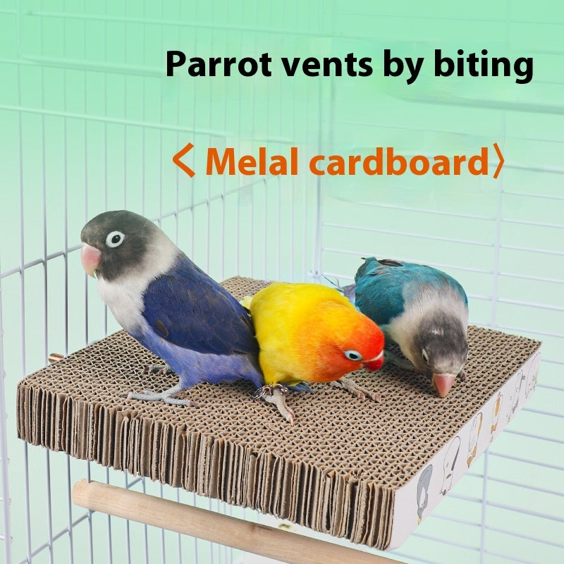 Layer Pie Haustierbettmaterial für Vogelhaustiere