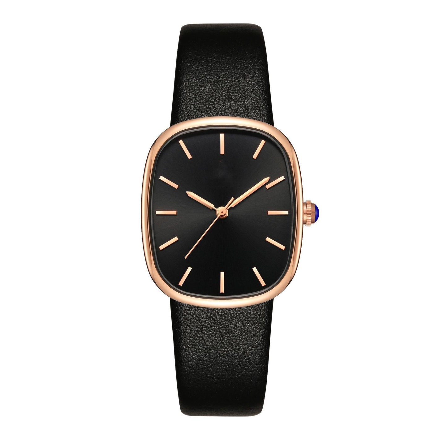 Elegante kleine quadratische Platte Damen neue Quarz Gürteluhr