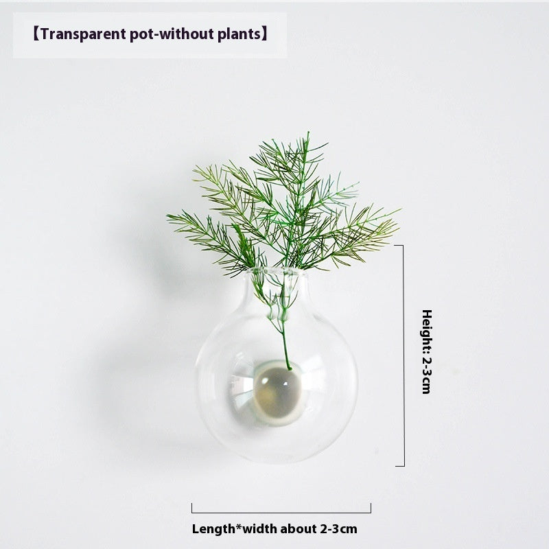 Magnetic Three-dimensional Decoration Refrigerator Sticker And Magnet Ceramic Mini Vases