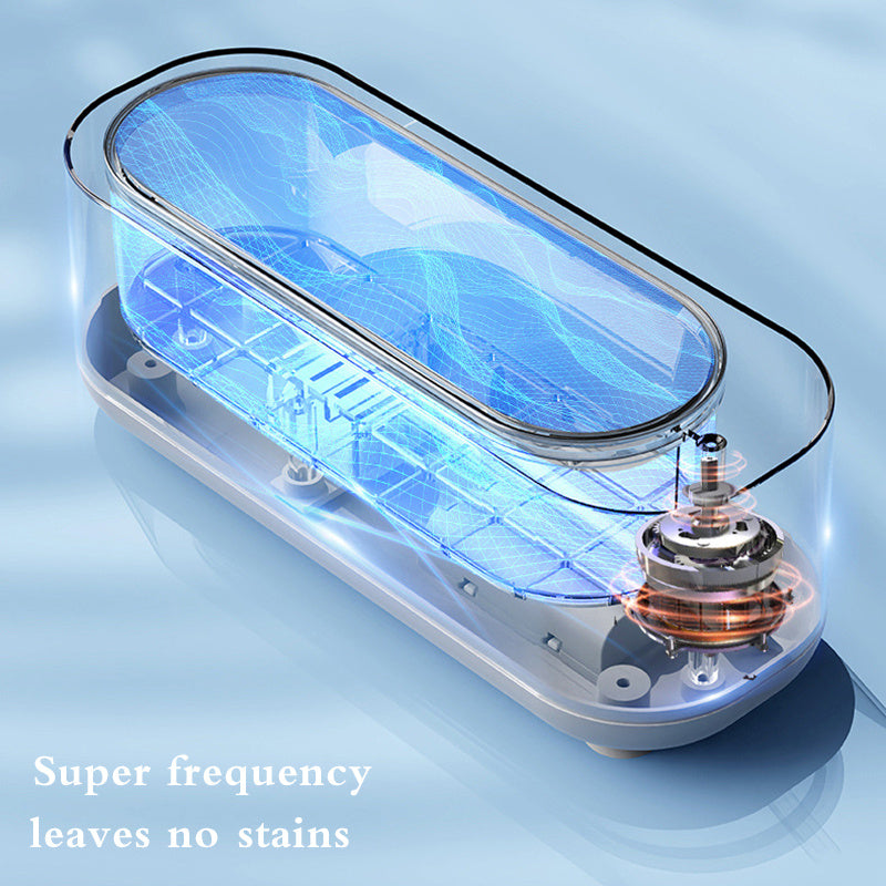 Ultrasonic Cleaning Machine Washing Jewelry Glasses Watch Ring Dentures Cleaner