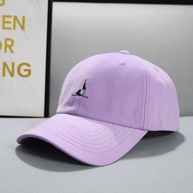 Gesicht angezeigt kleine Buchstaben Sonnenblende Baseball Cap