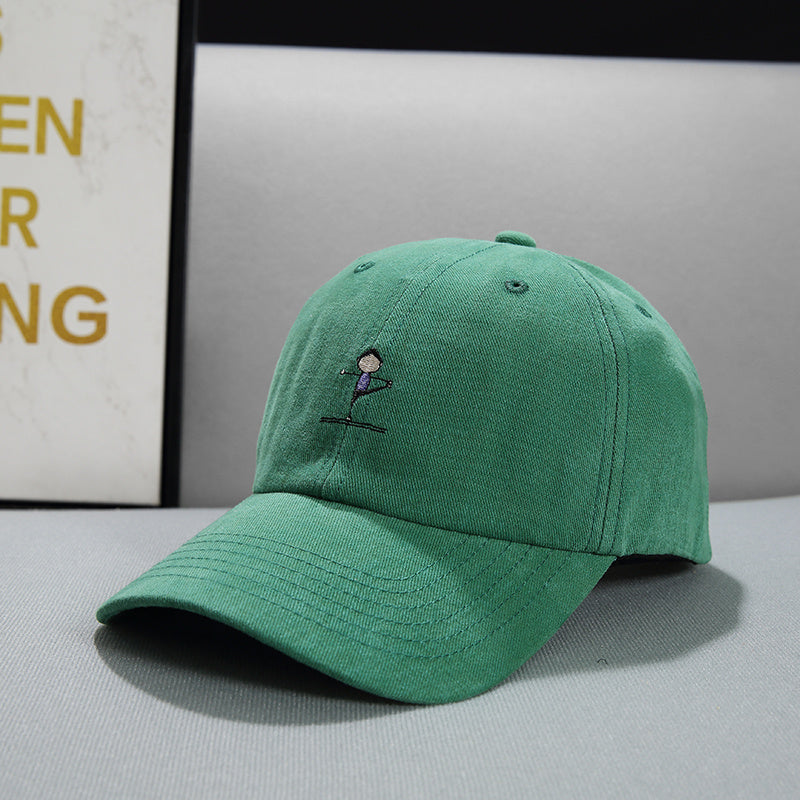 Gesicht angezeigt kleine Buchstaben Sonnenblende Baseball Cap