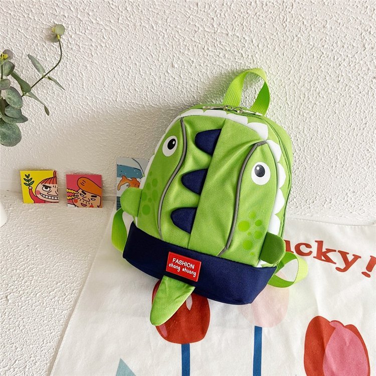 Modischer und einfacher kleiner Dinosaurier-Rucksack für Kinder