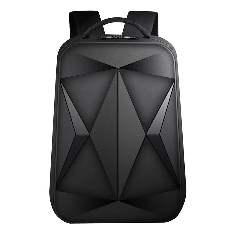 Fashion Rhombus Hard Shell Doppelschulter Großraum Business Rucksack