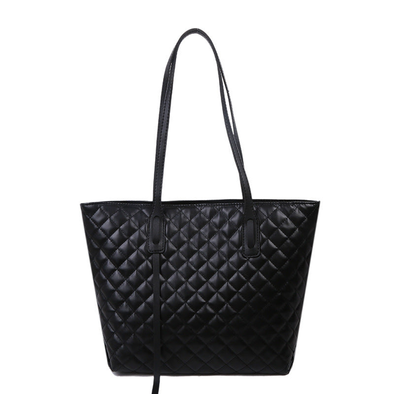Diamond Check Damen Schulter- und Unterarmtasche