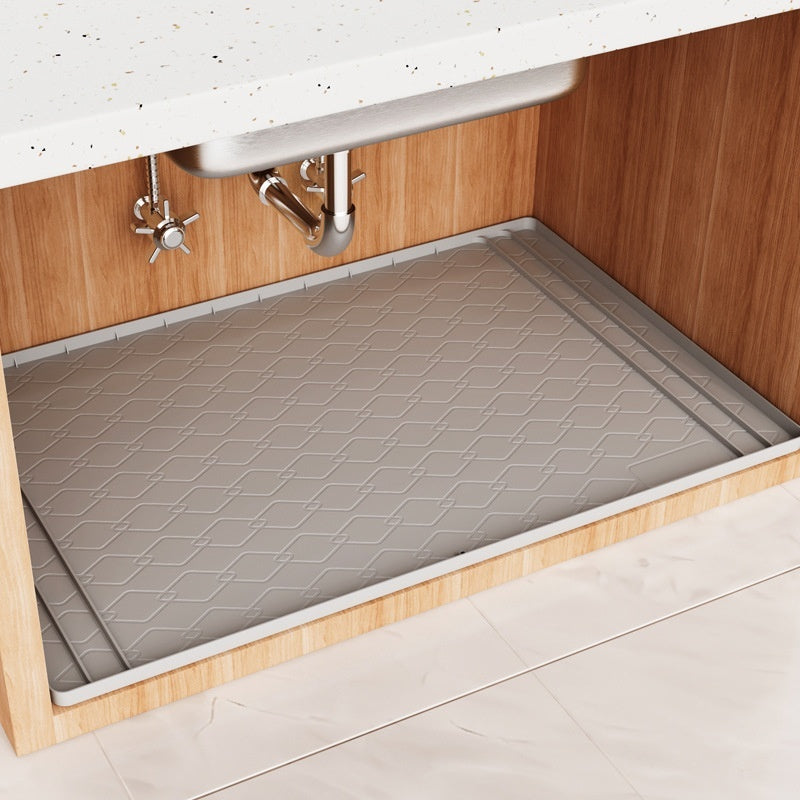 Sink Mat Cabinet Pad Silicone Stain-resistant Waterproof Cabinet Protective Pad