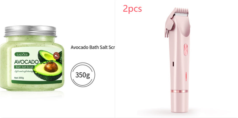 2 In 1 Hair Remover Women's Double Head Shaver Hair Trimmer Electric Razor