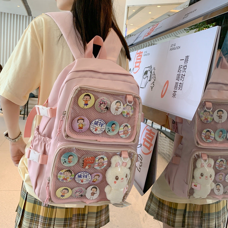 Large Capacity Transparent Shoulder Bag