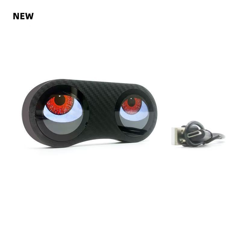 App Control Animation Single & Double Devil Eye Bicycle Taillight