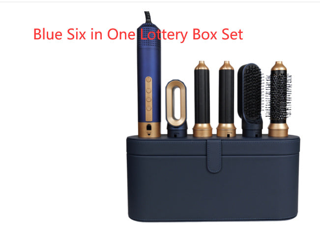 High-speed Five-in-one Hair Curler Hot Air Comb Multi-function Hair Dryer