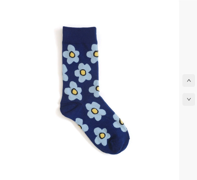 Cute cartoon flower socks cotton
