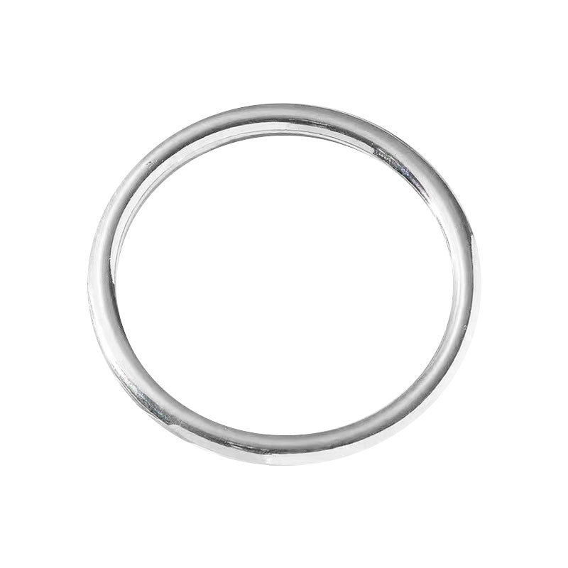 Galvanisiertes CCB Einfaches zylindrisches dreidimensionales Armband für Damen