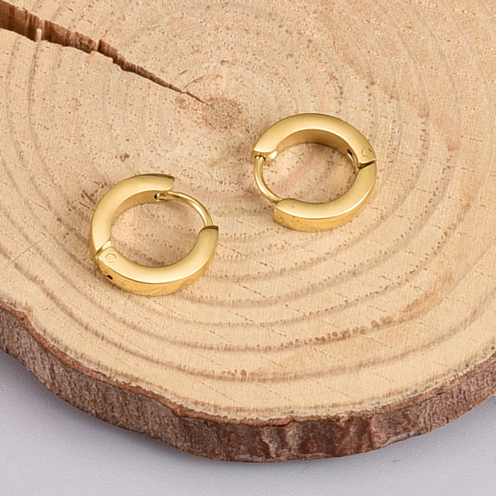 18K Gold Plated Titanium Earrings