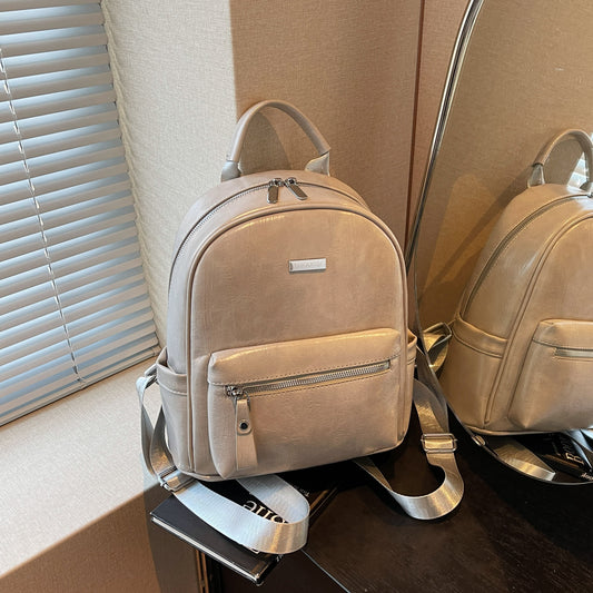 Simple Fashion Trendy Ladies Travel Backpack