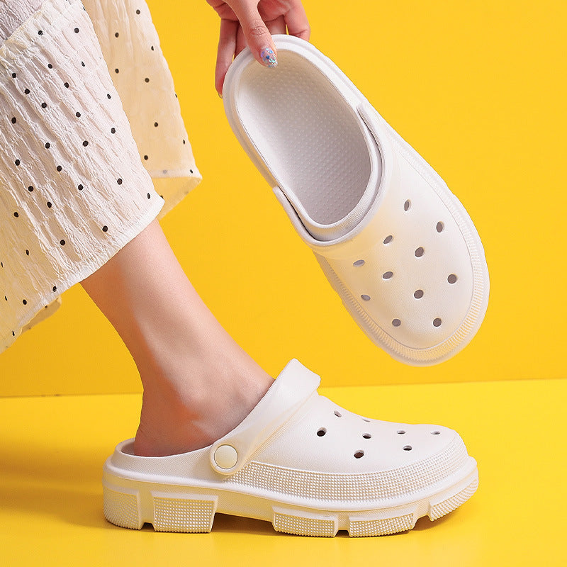 EVA Poop Hole Damen Sandalen Sommer Indoor Home Badezimmer Hausschuhe