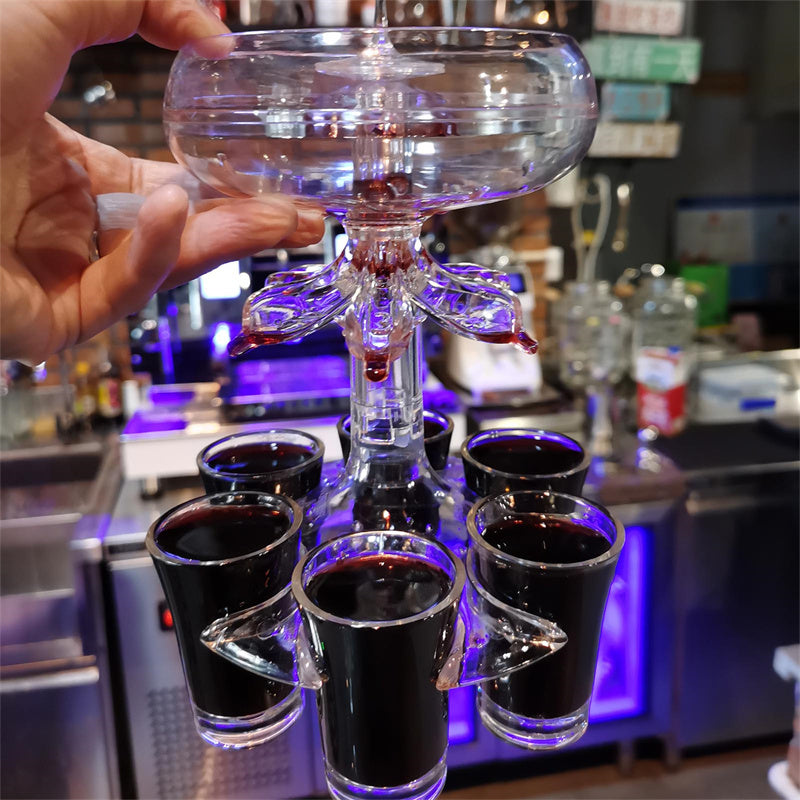 6ショットグラスディスペンサーホルダー