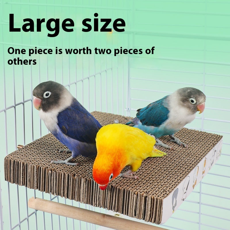 Layer Pie Haustierbettmaterial für Vogelhaustiere