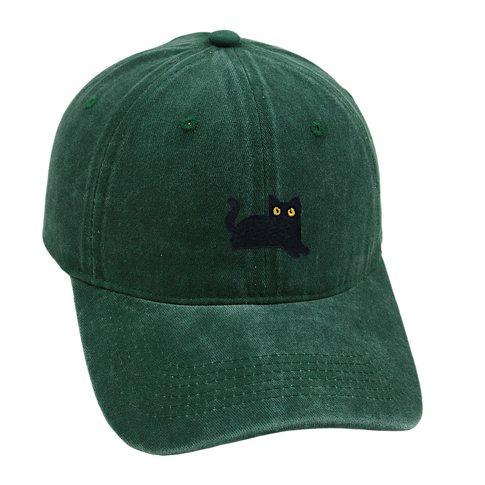Retro Distressed Men And Women Peaked Cap