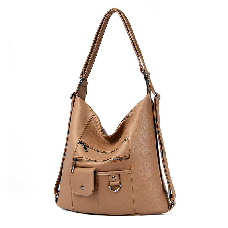 Neue All-in-One-Schulter-, Crossbody- und Rucksacktasche für Damen